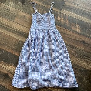Blue Gingham H&M Dress